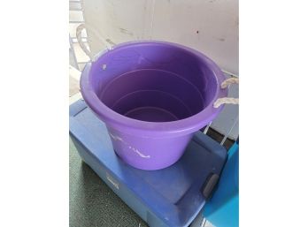 Purple Storage Bin/bucket