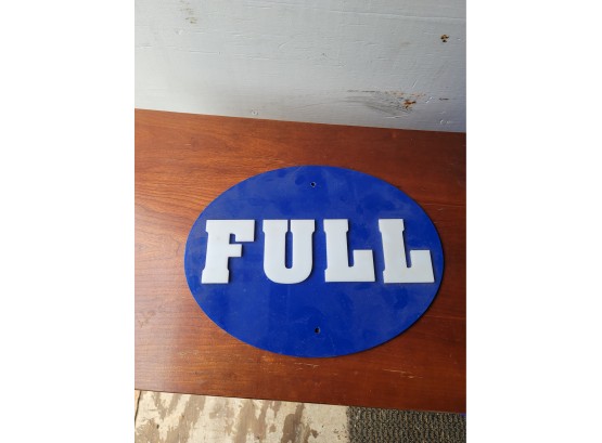 'FULL' Sign
