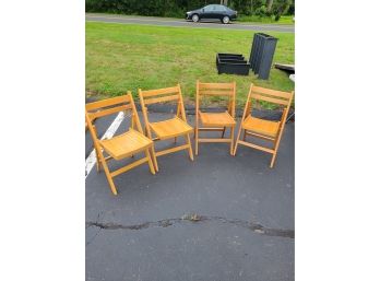 Teak Folding Outdoor Chairs