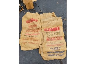 Vintage Burlap Sacks