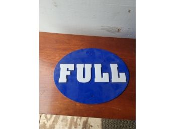 'FULL' Sign