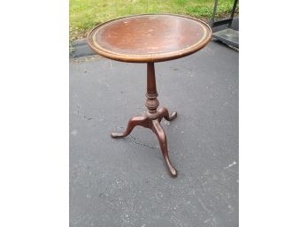 Vintage Decorative Round Accent Table