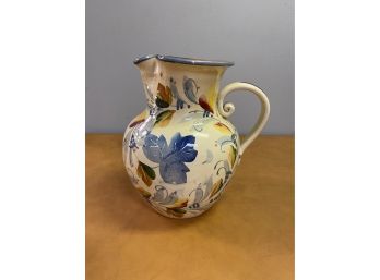 Vtg Made In Italy Pitcher