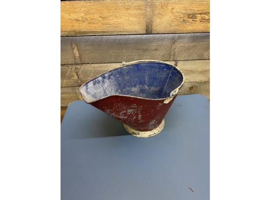 Vintage Coal Scuttle Bucket
