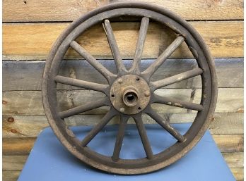 Antique Carriage Wheel