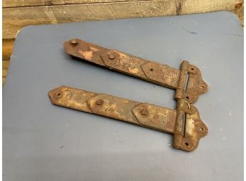 Antique Metal Door Hinges