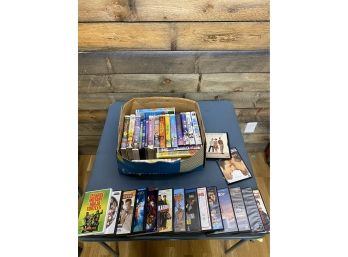 Vhs And Dvd Media Lot