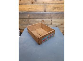 Red Giant Wood Crate