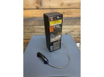 Vtg Real Payphone Perfect For Mancave!!!