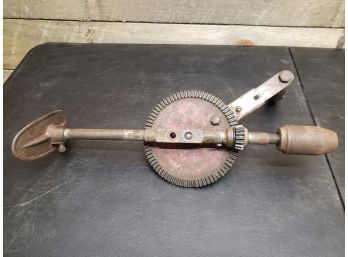 Antique Hand Drill As Is