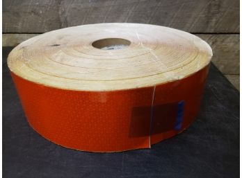 Large Roll Orange Reflective Tape