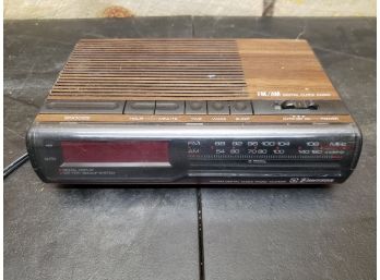 Old Digital Clock Radio
