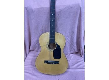 Wooden Acoustic Guitar ( Franciscan On Neck )