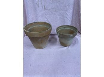 Two Planters ( Clay )