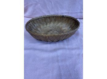 Brown Basket Material Bowl