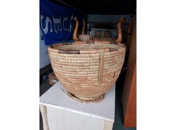 Wicker Basket - See Photos