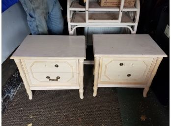 2 End Tables - Needs Work - Great For Rehab