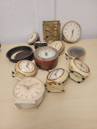 Lot Of Clock Parts