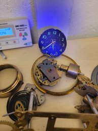 Clock Piece Lot With One Uranium Face
