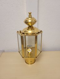 New In Box Brass Lantern
