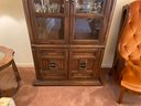 Pair Of Vintage Keller Glass Front Hutches