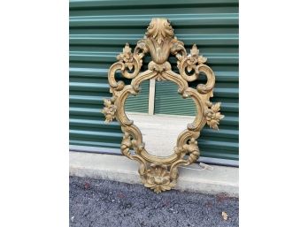 Vintage Italian Carved & Gilt Mirror