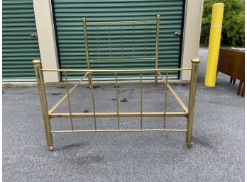 Antique Brass Full Size Bed Frame
