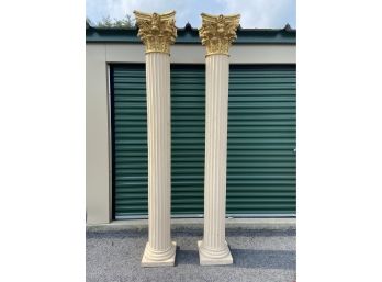 Vintage Fiberglass Corinthian Columns