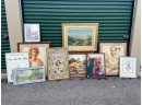 Lot Of 9 Pieces Art