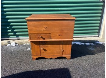 Antique Country Pine Dry Sink