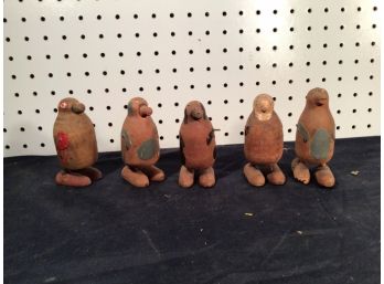 Lot Of 5 Vintage Waddling Toys. Good Condition And Working