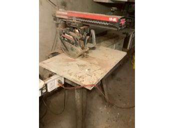 CRAFTSMAN Radial Arm Saw - Complete With Stand, In Working Condition.