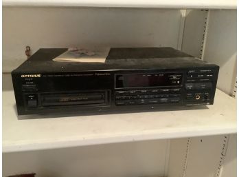 Optimus - Compact Disc Player - Working Condition, CD-7300, 6 Disc Capacity