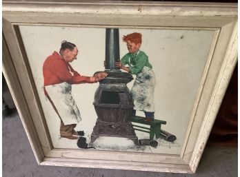 Numbered Norman Rockwell - Limted Edition Of 2,500 Of Which This Is Numbered 1203