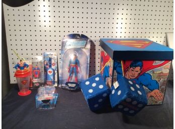 Superman Toys And Collectibles  Lot In Original Packaging On Most