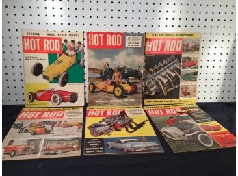Lot Of 6 Hot Rod Magazines