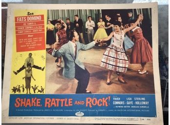Original Movie Lobby Card, C1956 Shake, Rattle And Rock! (35)