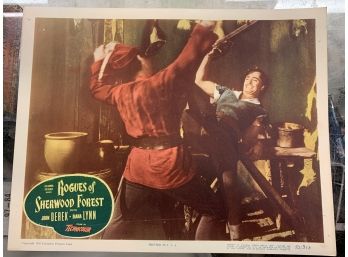 Original Movie Lobby Card, C1950 Columbia Pictures, Rogues Of Sherwood Forest (57)