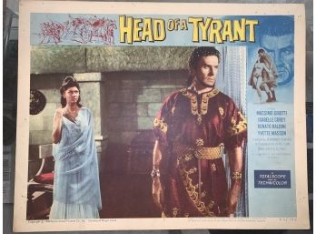 Original Movie Lobby Card, C1960 Head Of A Tyrant (116)