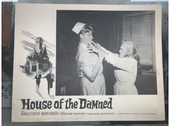 Original Movie Lobby Card, C1963 20th Century Fox, House Of The Damned (82)