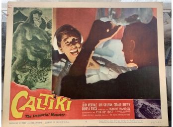 Original Movie Lobby Card, C1960 Caltiki The Immortal Monster (119)