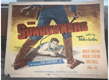 Original Movie Lobby Card, C1949 Eagle Lion Films, The Sundowners (70)
