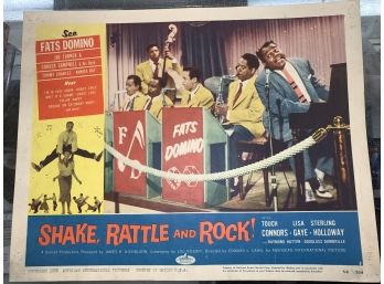 Original Movie Lobby Card, C1956 Shake, Rattle And Rock! (39)