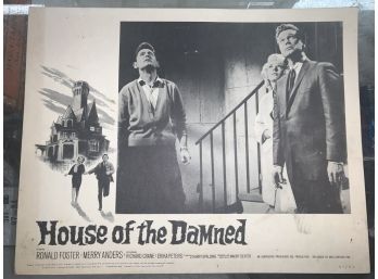 Original Movie Lobby Card, C1963 20th Century Fox, House Of The Damned (83)
