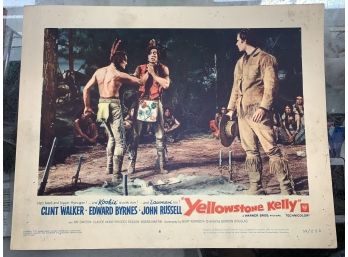 Original Movie Lobby Card, C1959 Warner Bros, Yellowstone Kelly (69)