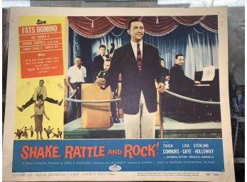 Original Movie Lobby Card, C1956 Shake, Rattle And Rock! (40)