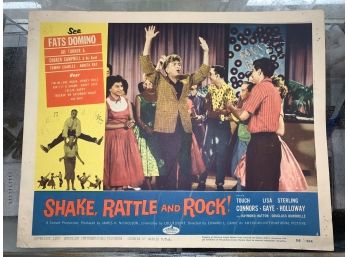 Original Movie Lobby Card, C1956 Shake, Rattle And Rock! (36)