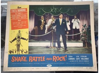 Original Movie Lobby Card, C1956 Shake, Rattle And Rock! (41)