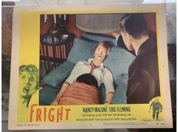 Original Movie Lobby Card, Fright (105)
