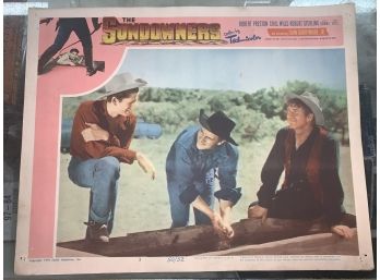 Original Movie Lobby Card, C1949 Eagle Lion Films, The Sundowners (72)